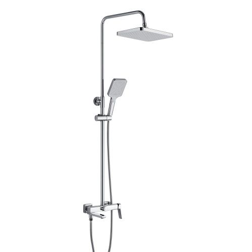 Душевая стойка Shevanik S9936 настенная цвет хром