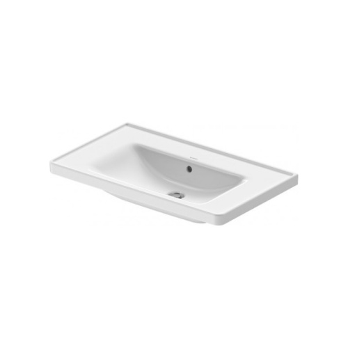 Раковина Duravit D-Neo 80 см 2367800060 накладная цвет белый