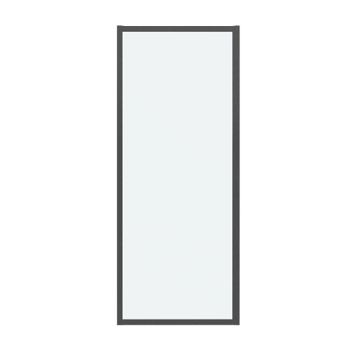 Боковая стенка Grossman Cosmo 200.K33.02.100.42.00 100x195 стекло прозрачное профиль графит сатин