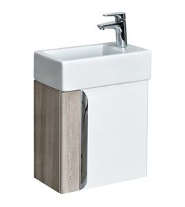 Тумба под раковину Aquaton Вита 1A221401VTD70 45х24х45 подвесная цвет светлое дерево