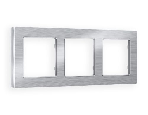 Рамка трехместная Ambrella Volt Platos (Платос) AF550103