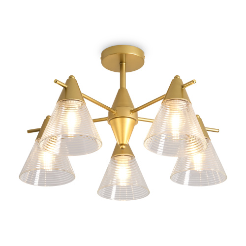 Люстра на штанге Freya Blissa (Блисса) FR5588CL-05BZ