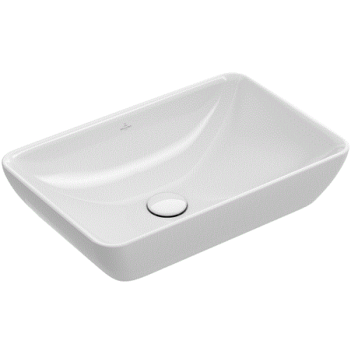 Раковина Villeroy Boch Venticello 55 см 41135501 накладная цвет белый