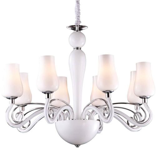 Люстра подвесная Arte Lamp Biancaneve (Бианцаневе) A8110LM-8WH