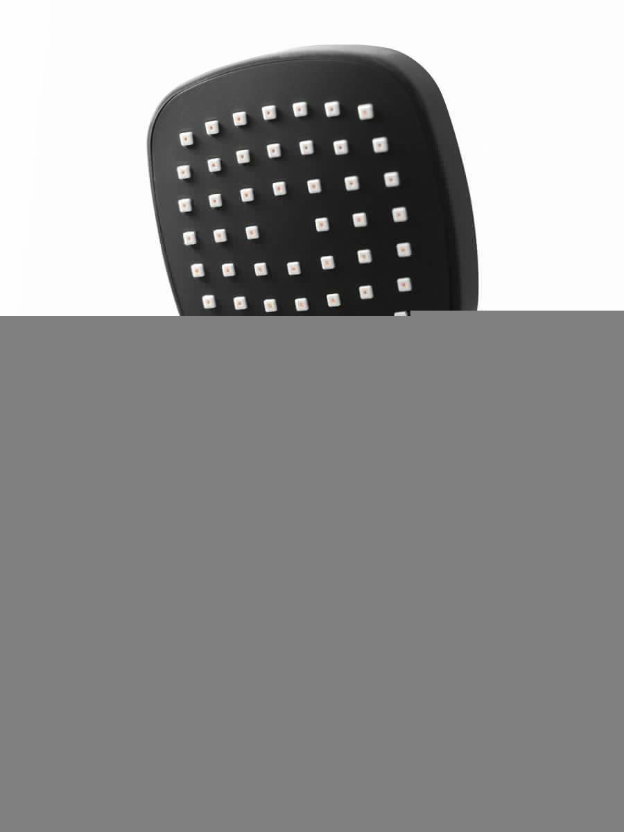 Душевая лейка Orange S04HSB квадратная - фото 2