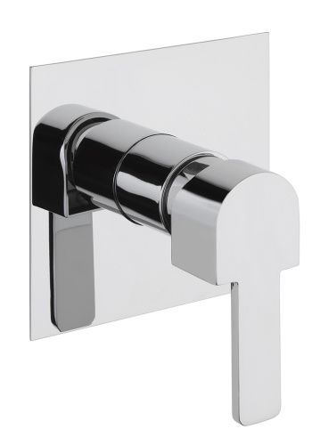 Смеситель для ванны и душа Fiore 76CR7415 встраиваемый в стену хром с термостатом