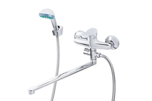 Cмеситель для ванны и душа TSARSBERG TSB-939-3505 настенный хром
