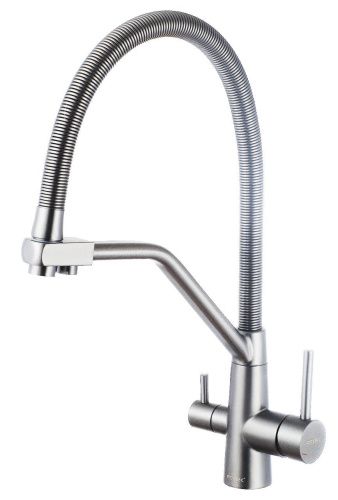 Смеситель для кухни Fmark FS0762L на мойку сатин