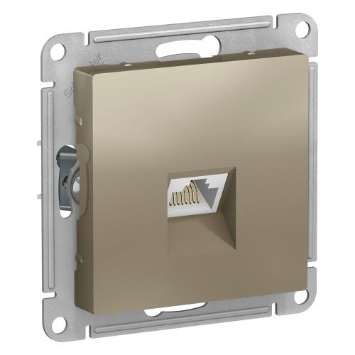 Розетка компьютерная RJ45 Systeme Electric AtlasDesign (АтласДесигн) ATN000586