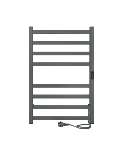 Полотенцесушитель Indigo Oktava Slim 3 LСLOKS3E80-50MGRt 53х80 электрический серый