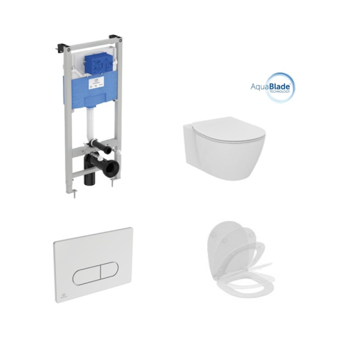Комплект унитаз с инсталляцией с клавишей смыва Ideal Standard  P211601