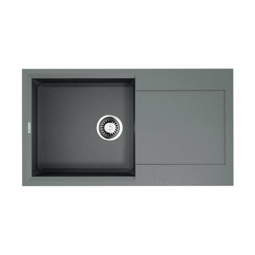 Раковина Omoikiri Sakaime 78 см 4993548 встраиваемая цвет серый