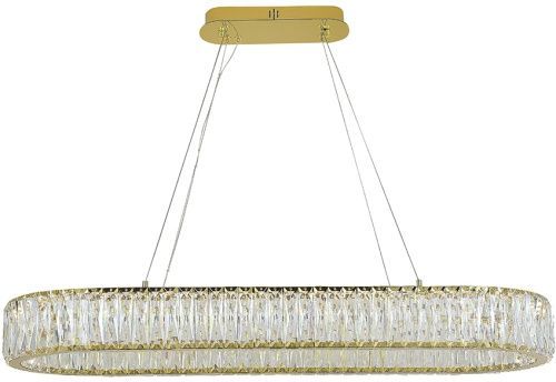 Люстра подвесная Newport 8240 8240/90 oval gold