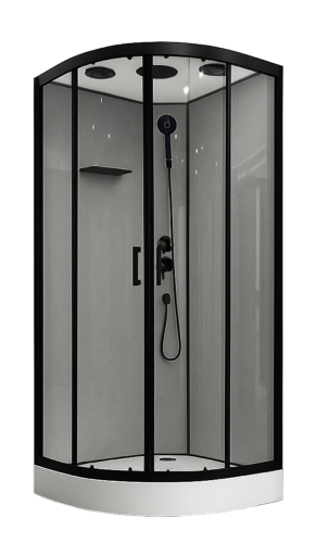 Душевая кабина Royal Bath FATO RB90HK-TG-BL FATO 90х90 четверть круга с крышей ориентация универсальная Душевая кабина Royal Bath FATO RB90HK-TG-BL FATO 90х90 четверть круга с крышей ориентация универсальная