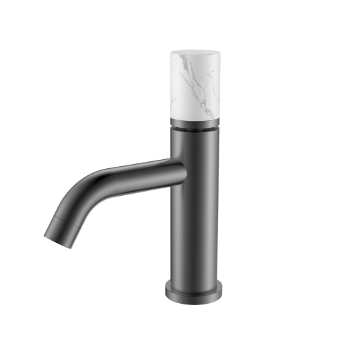 Смеситель Boheme Stick 121-GM-MR-W на раковину графит