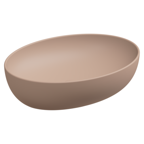 Раковина GSG Ceramic Design Easy 55см EALAVOV55032 накладная цвет бежевый