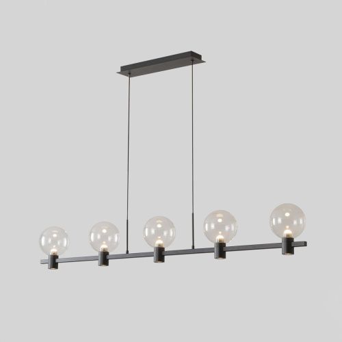 Светильник подвесной Crystal Lux Duet (Дует) DUET SP35W LED BLACK
