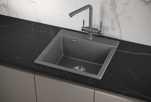 Кухонная мойка Granula 5201 ГРАФИТ 52х50 цвет графит