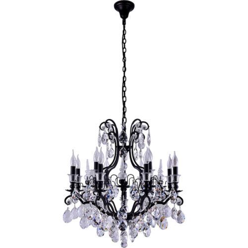 Люстра подвесная Crystal Lux Magnifico (Магнифицо) Magnifico SP19 Black/Transparent