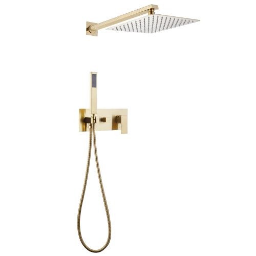 Душевая система ABBER AF8218G встраиваемая в стену