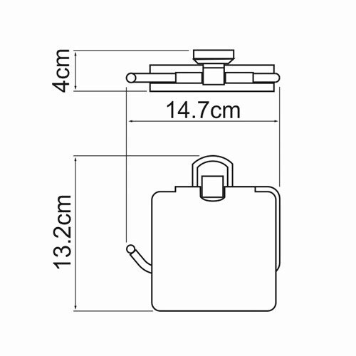 Бумагодержатель WasserKRAFT 3025 - фото 4
