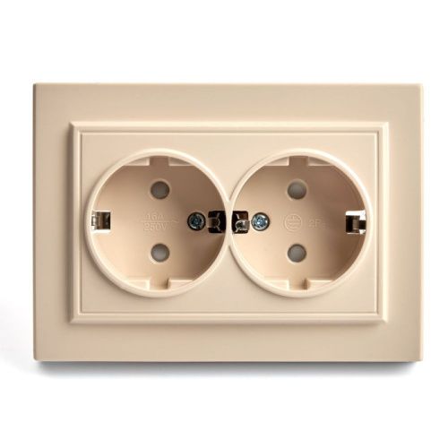 Розетка 2-местная Stekker PST16-9014-02 39240