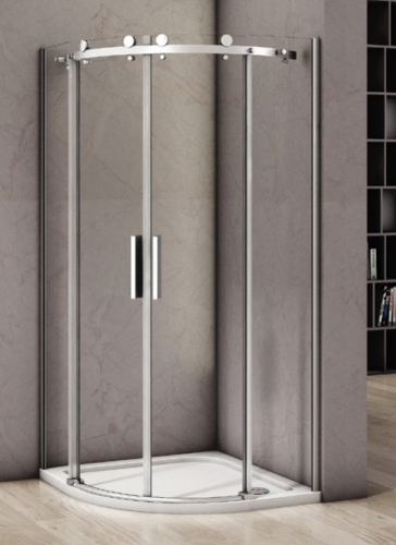 Душевой уголок Good Door ALTAIR АЛ00008 100х100 стекло с рисунком профиль хром без поддона