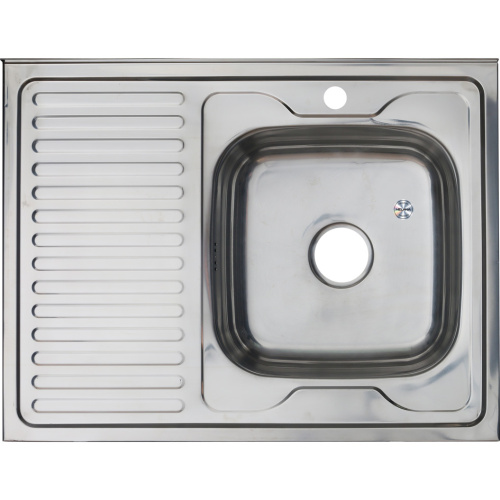 Кухонная мойка Melana 007 t R (*10) 80x60 цвет хром