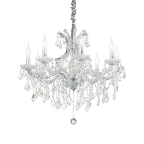 Люстра подвесная Ideal lux Napoleon (Наполеон) Napoleon SP8 Cromo