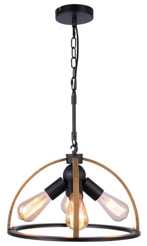 Люстра подвесная Toplight Jasmin (Джасмин) TL1179H-04BK