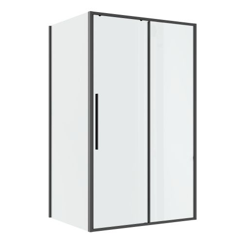 Душевой уголок Niagara Nova NG-34-13AGR-A80GR-34 130х80 стекло прозрачное профиль графит матовый без поддона