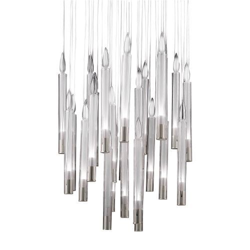 Светильник подвесной Delight Collection Candle (Цандле) P68094-25 chrome