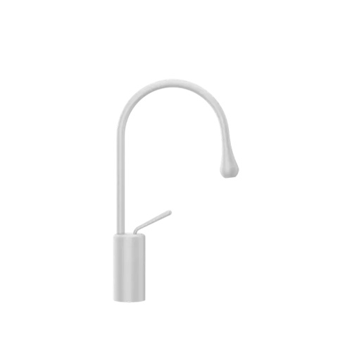 Смеситель Gessi Goccia 33604#279 на раковину белый