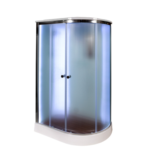 Душевая кабина AvaCan D012SLLED 120х90 асимметричная