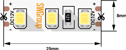 Светодиодная лента SWG Standard SWG2120 00-00009236