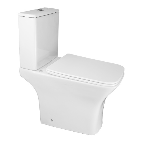 Унитаз-компакт Azario Square AZ-1038A N напольный с бачком