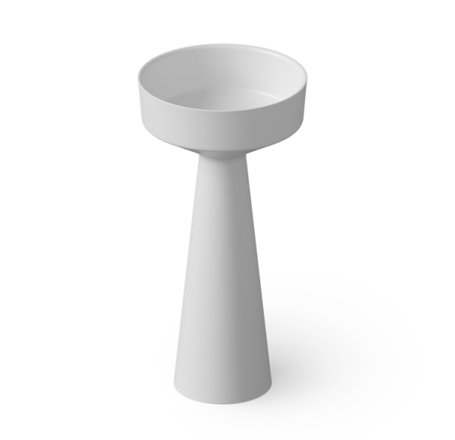 Раковина Dea Design Pedestal Basin 43 см DD2018 425 18 напольная цвет белый матовый