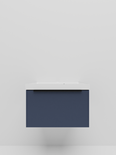 Тумба под раковину La Fenice Simpla FNC-01-SIM-BG-60 60х44х35 подвесная цвет синий матовый