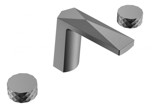 Смеситель Boheme Venturo 150-GM-DIAMOND на столешницу графит