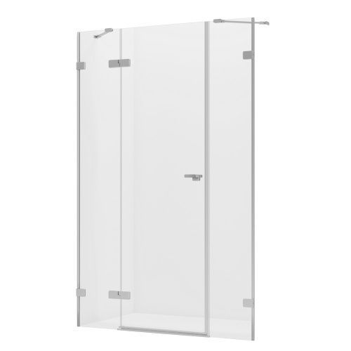 Душевая дверь New Trendy EVENTA PLUS L EXK-4466 170х200 стекло прозрачное профиль хром глянцевый