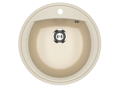 Кухонная мойка Ulgran Classic U-603-328 52х52 цвет бежевый