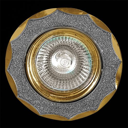 Светильник встраиваемый Reluce 01001-9.0-001AK MR16 SS+GD