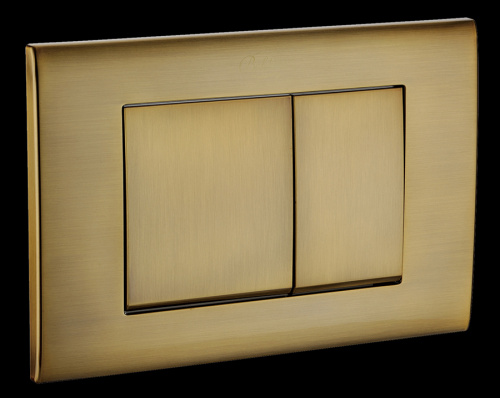 Клавиша смыва Boheme 654 бронза