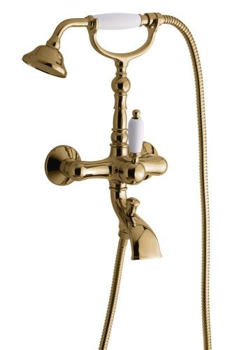 Смеситель Emmevi Laguna 40011/BR настенный бронза