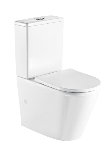 Унитаз компакт WeltWasser WW SALZBACH 011 XL GL-WT (10000013372) напольный с бачком