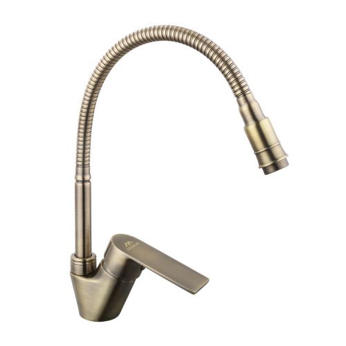 Смеситель для кухни Fashun A4330-4 на мойку бронза