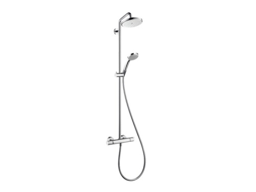 Душевая стойка Hansgrohe Croma 27185000 настенная цвет хром Душевая стойка Hansgrohe Croma 27185000 настенная цвет хром