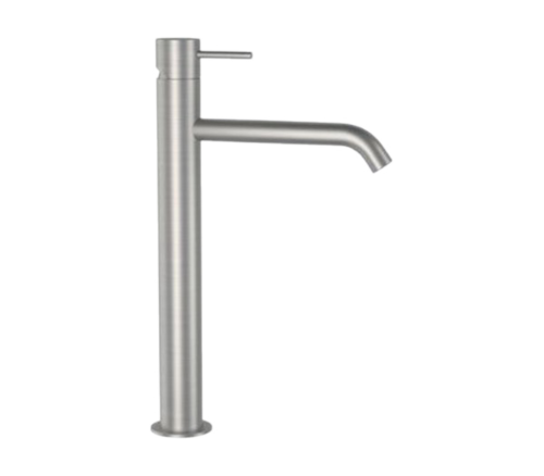 Смеситель Remer X Style Inox SSX12LXL на раковину нержавеющая сталь