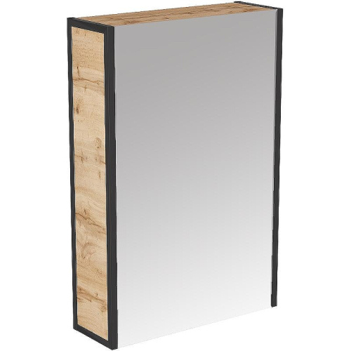 Зеркало-шкаф 1MarKa GRUNGE LOFT Ц0000007992 60х20х90 подвесной цвет дуб вотан Зеркало-шкаф 1MarKa GRUNGE LOFT Ц0000007992 60х20х90 подвесной цвет дуб вотан