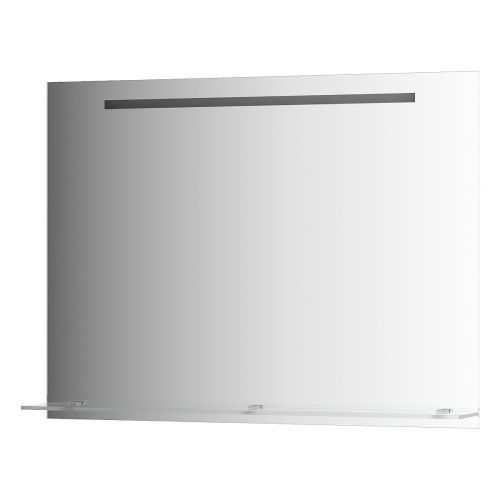 Зеркало в ванную Evoform Ledline-S BY 2158 100х75 цвет серый